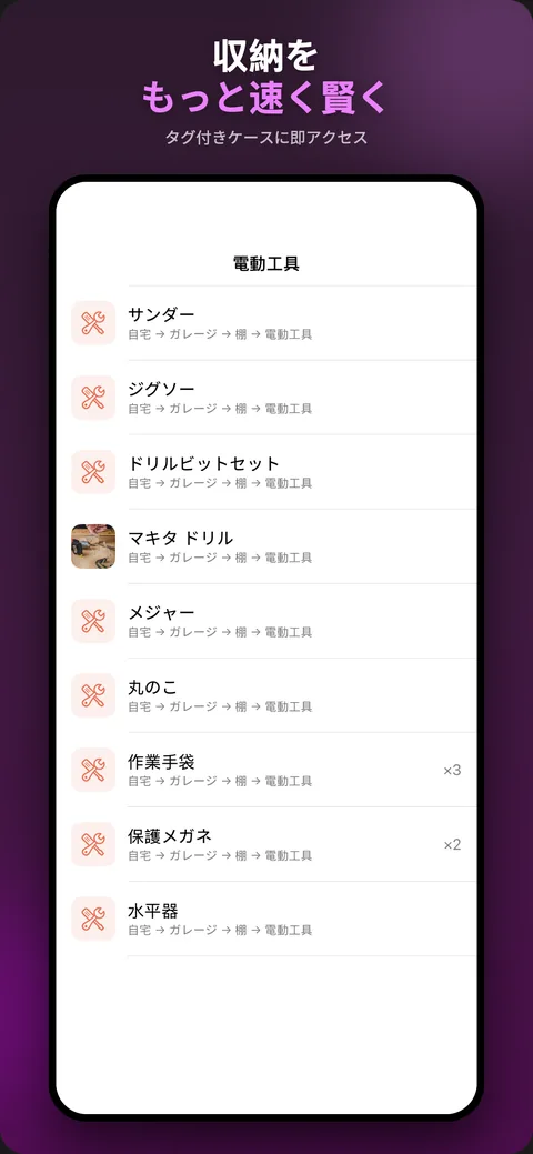 ボックスの中身すべて