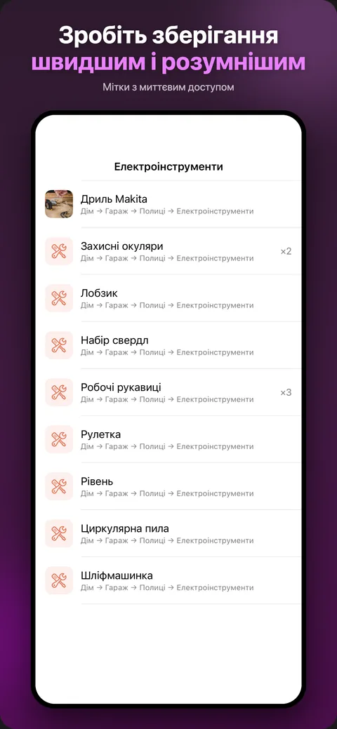 Усе, що лежить у коробці